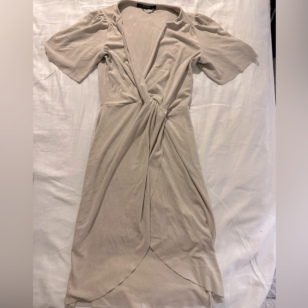 Zara - Faux suede dress
